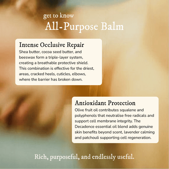 Shea Butter All Purpose Balm - Massage Bar - Cascadia Skincare