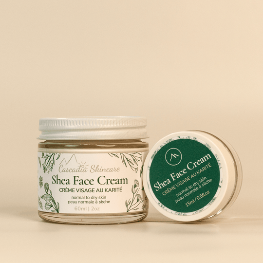 Shea Face Cream - Face Moisturizer - Cascadia Skincare