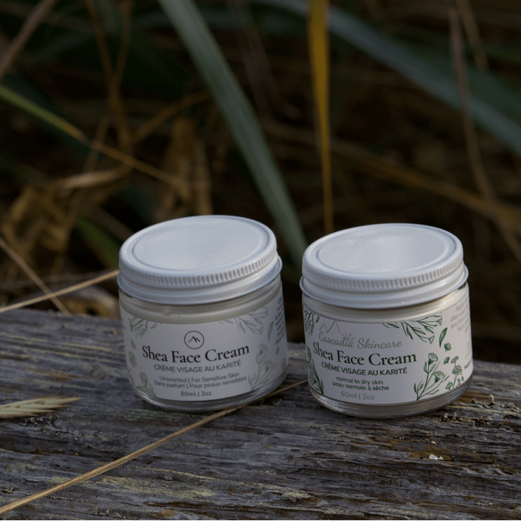 Shea Face Cream - Face Moisturizer - Cascadia Skincare
