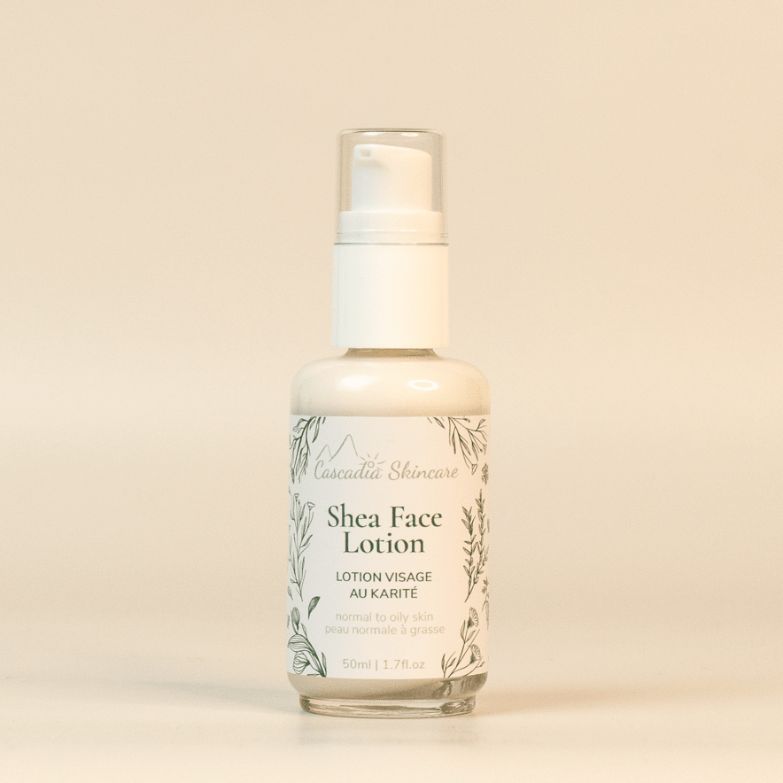 Shea Face Lotion - Face Moisturizer - Cascadia Skincare