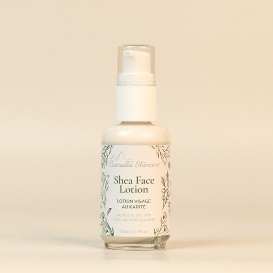 Shea Face Lotion - Face Moisturizer - Cascadia Skincare