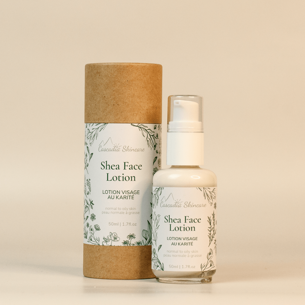 Shea Face Lotion - Face Moisturizer - Cascadia Skincare