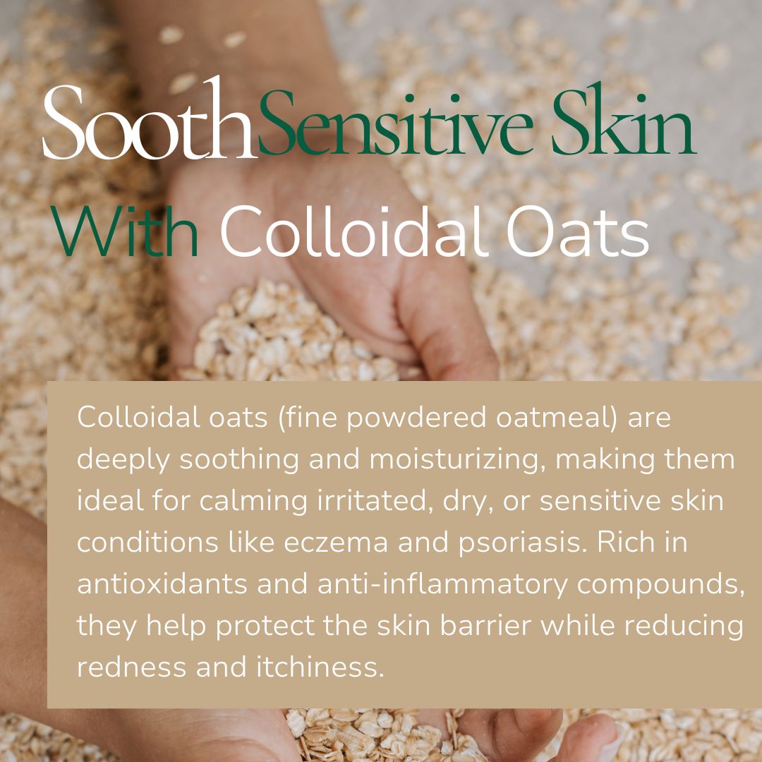 Soothing Oats Unscented Body Cream - Cascadia Skincare