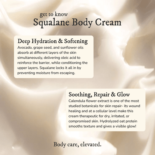 Squalane Body Cream - body cream - Cascadia Skincare