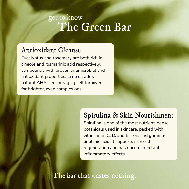 The Green Bar - Cascadia Skincare