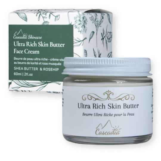 Ultra Rich Skin Butter Face Cream - Moisturizer - Cascadia Skincare