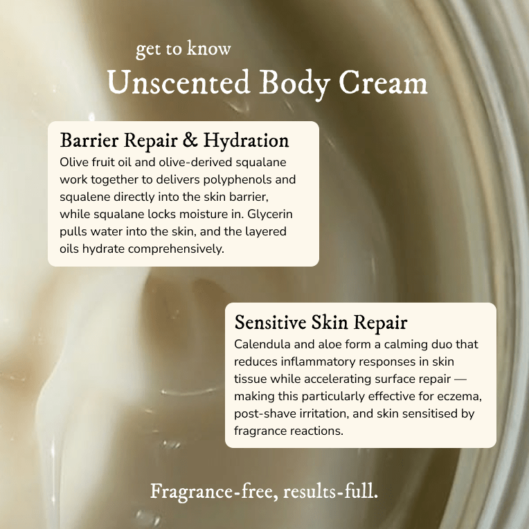 Unscented Body Cream - body cream - Cascadia Skincare