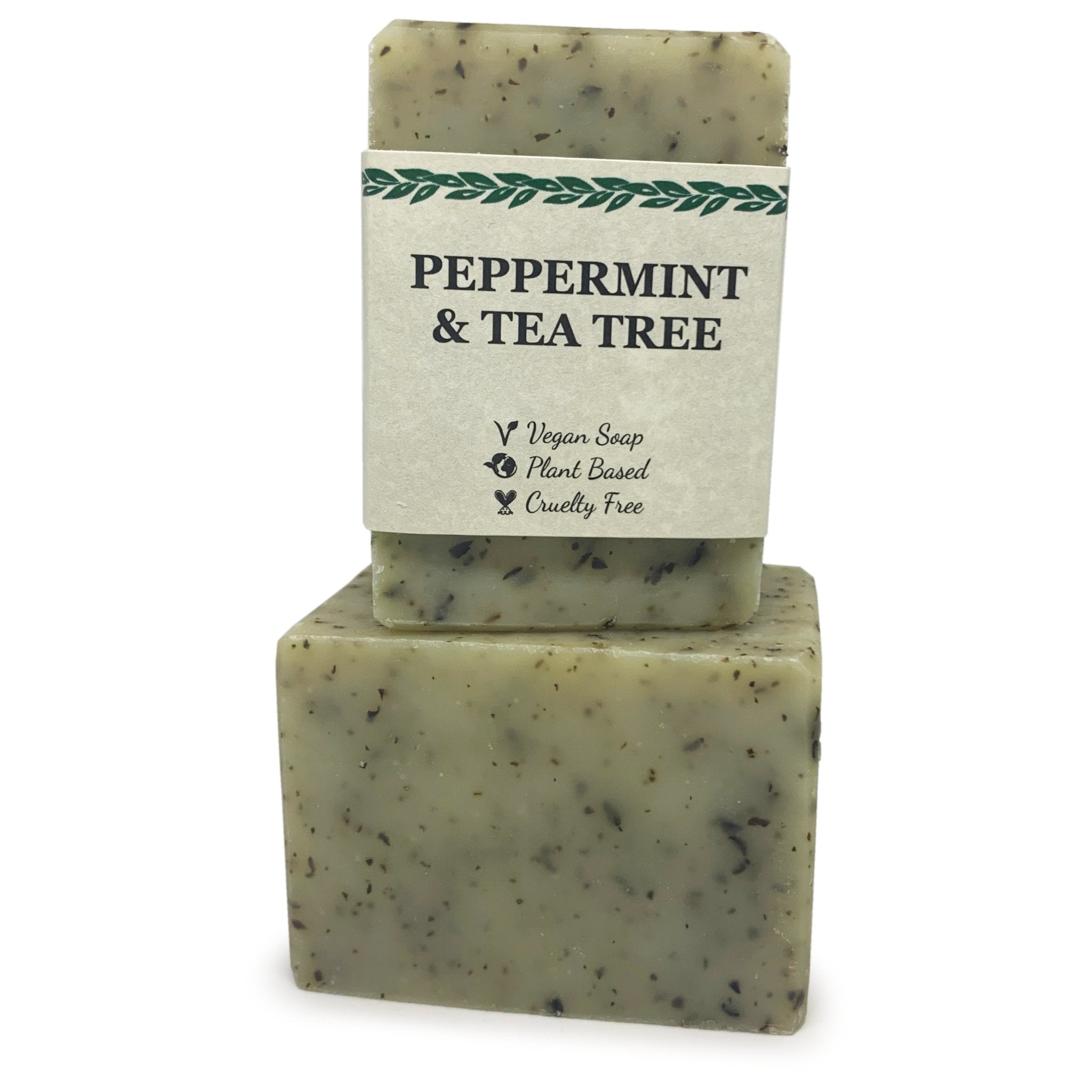 Peppermint & Tea Tree - Vegan Soap - Cascadia Skincare